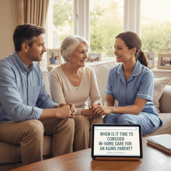 When Is It Time to Consider In-Home Care for an Aging Parent?